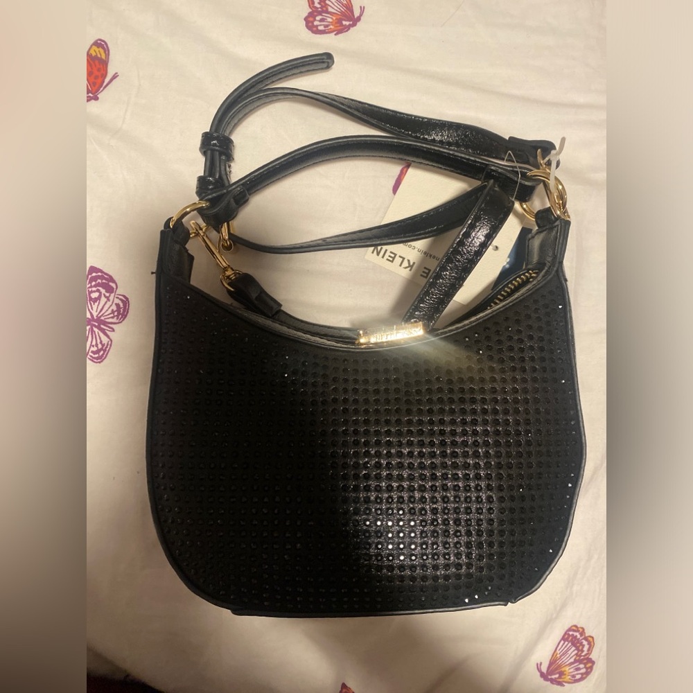 NWT Anne Klein Liza rhinestone bag